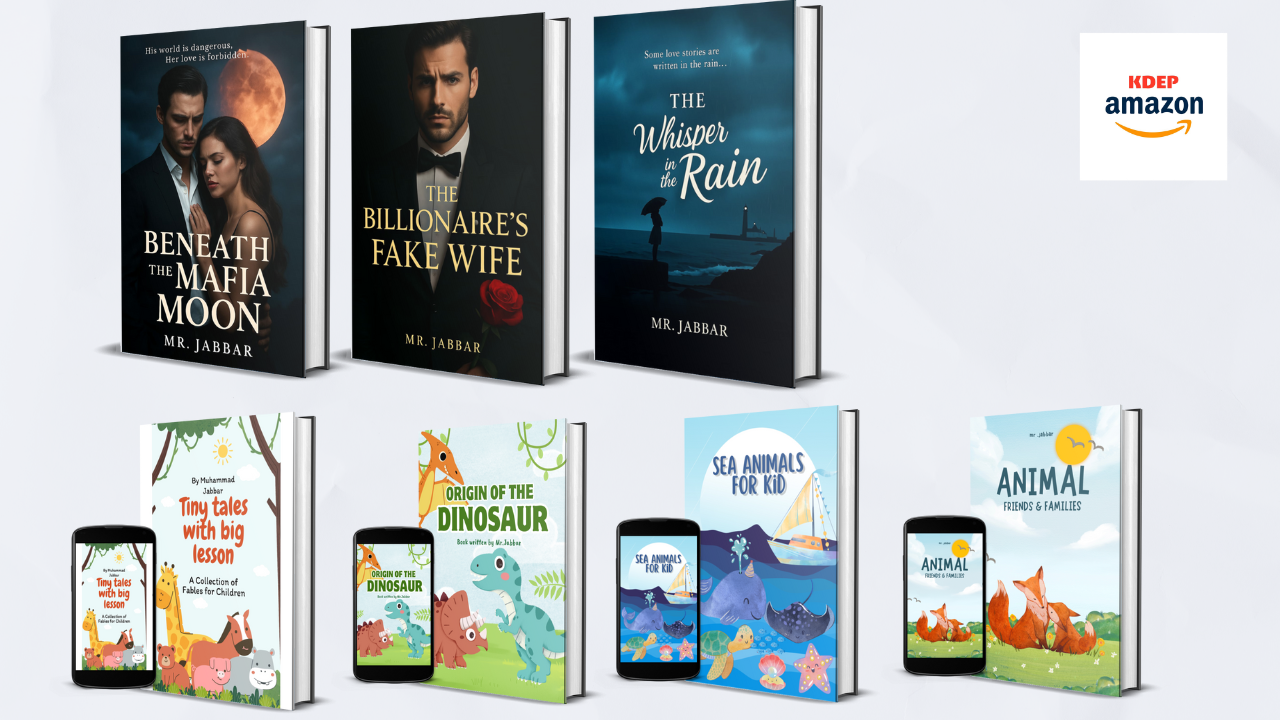 I create and publish impactful books on Amazon KDP that reach global readers.