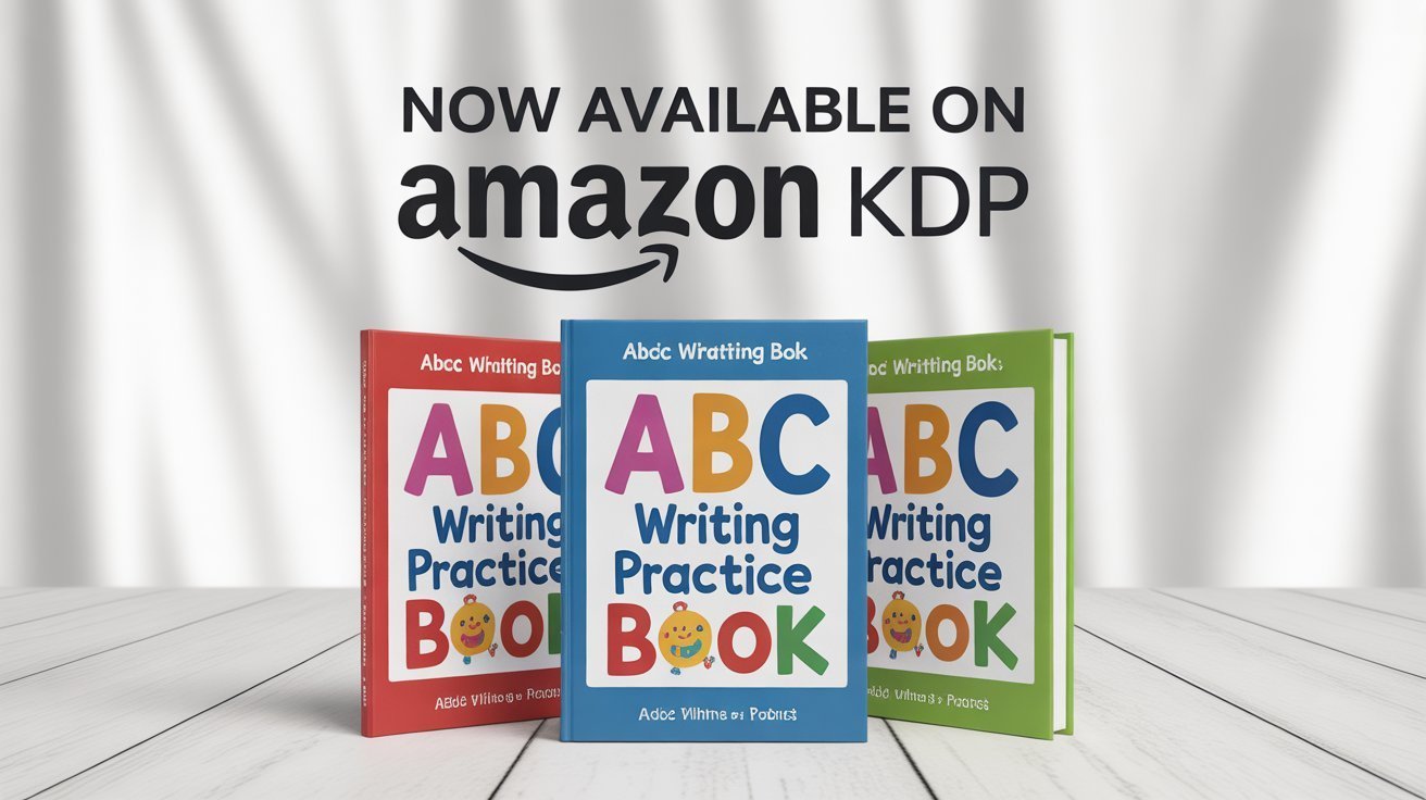 “I will create fun ABC and 123 handwriting practice and tracing workbooks for kids”