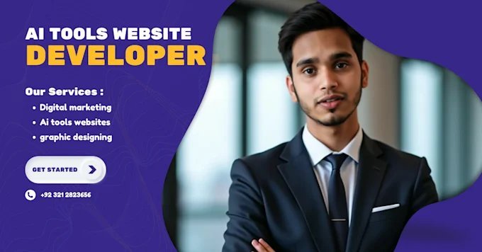 I will design and develop custom ai tool website